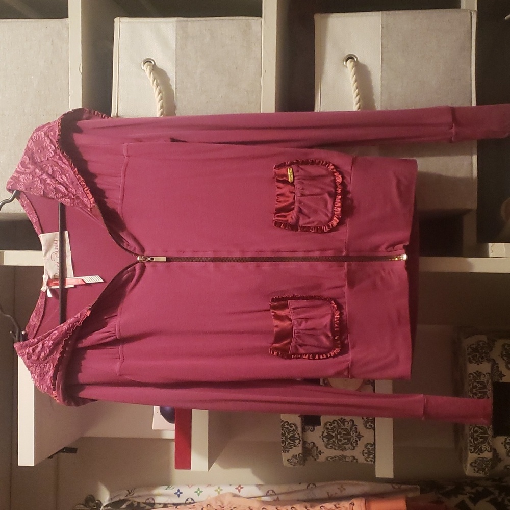 Beach Bunny "Unzipped Hoodie", XS